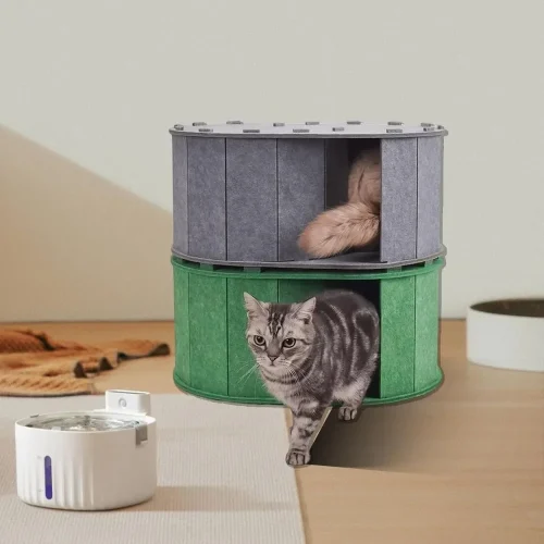 Cat Tunnel Bed for Indoor