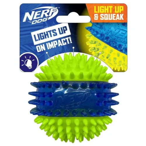 LED Light Up Squeaky Ball